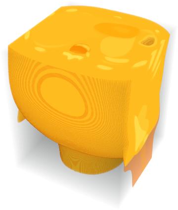 فانتوم سه بعدی ساخته شده از فایل dicom